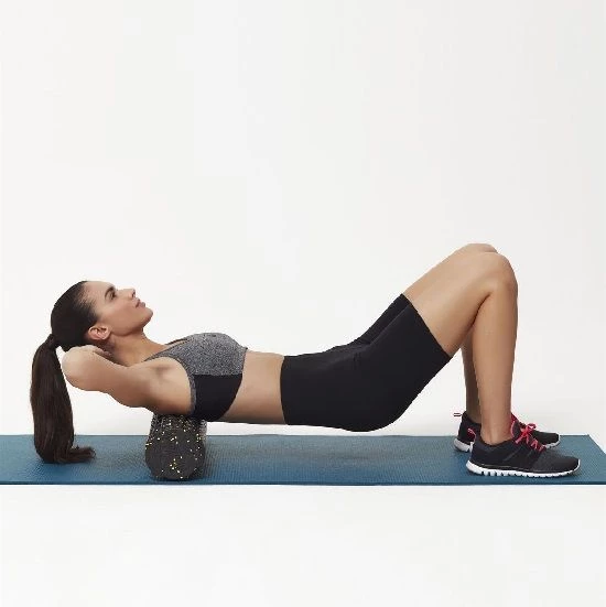 Actifoam Trigger Point Tırtıklı Foam Roller 90cm Orta Sert - 4