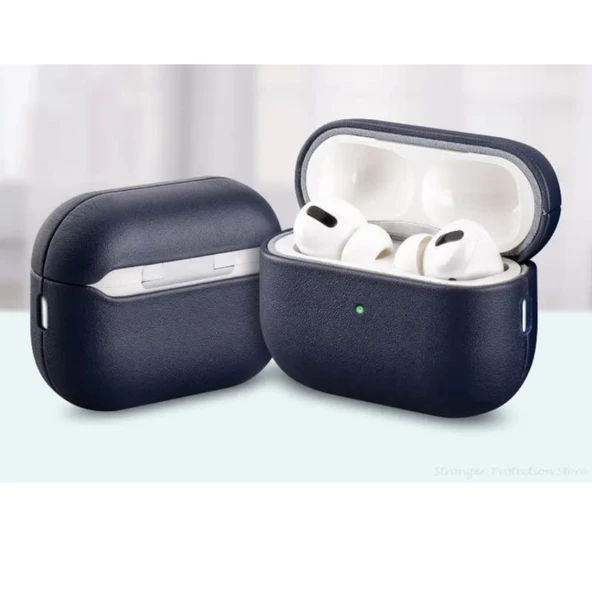 Apple Airpods Pro 1. Nesil ile uyumlu Kılıf Deri Soft Şık Dizayn Koruma Case 405 - 2