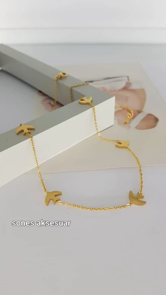 Martı Çelik Kolye Sns200827 ürün görseli 1