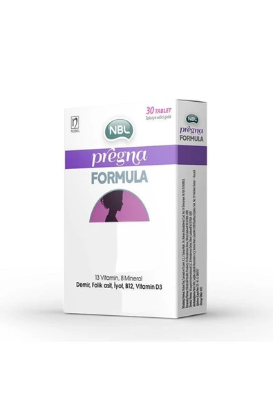 NBL PREGNA FORMULA 30 TB.