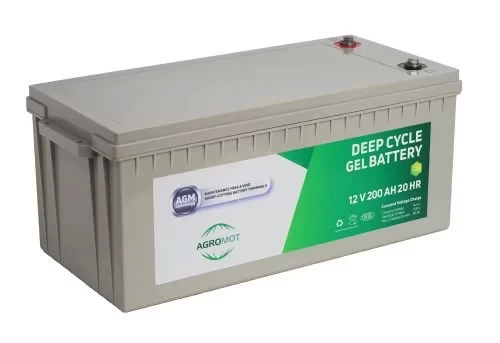 Agromot 12v 200 Ah Jel Akü - 4