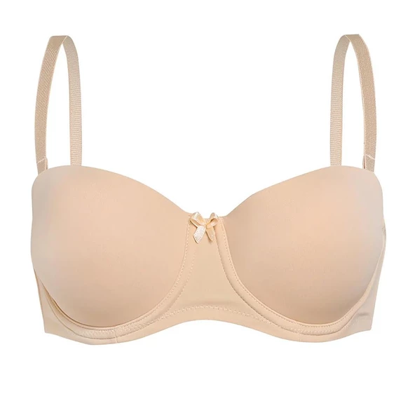 Papatya 340130 Kadın Straples Micro İçi Dolu Sütyen - 5