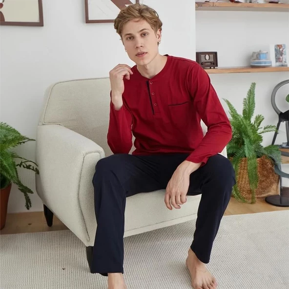 Kly 9250 Erkek Dört Mevsim Pijama Takım