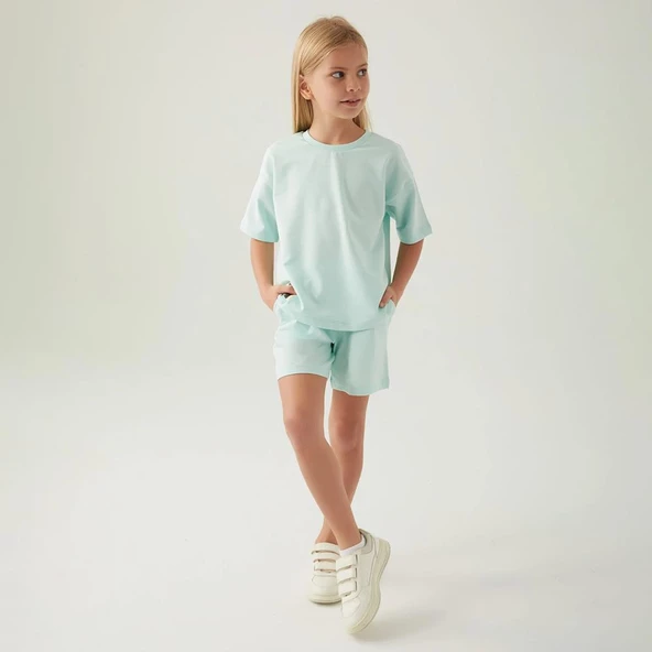 Roly Poly 3416G Kız Çocuk Garson Boy Şort Takım - 11