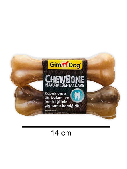 Gimdog Mordimi Press Kemik 5,5’  14 cm.  2 li Naturel 120 Gr.