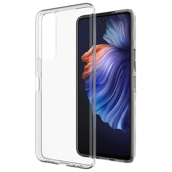 Tecno Camon 18 Uyumlu Kılıf  Süper Silikon Kapak