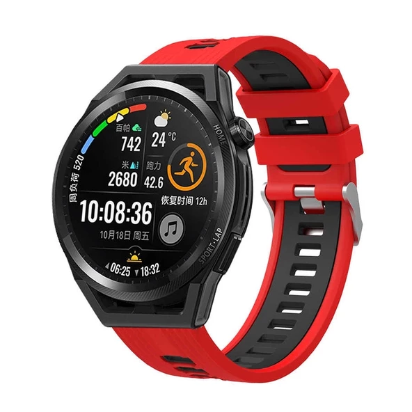 Samsung Watch Active 2 44mm Akıllı Saat Kordonu KRD-55 Silikon Kordon