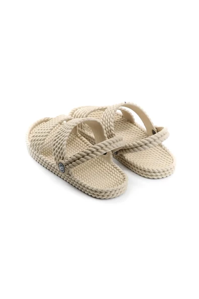 Gezer Yazlık Ayarlanabilir Kaydırmaz Taban Kadın Terlik Sandalet - 2