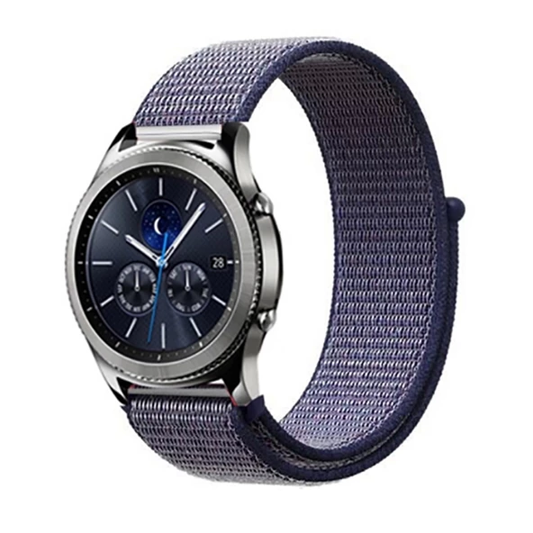 ​​Samsung Watch 42mm Akıllı Saat Kordonu (20mm) Uyumlu KRD-03 Hasır Kordon