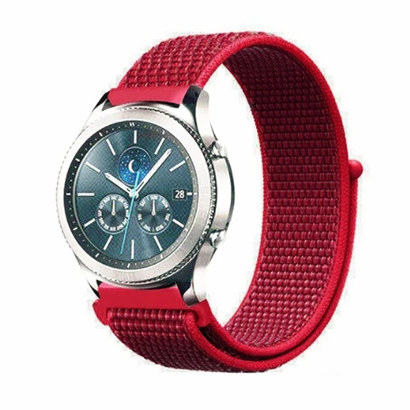 ​​Samsung Watch 46mm Akıllı Saat Kordonu (22mm) Uyumlu KRD-03 Hasır Kordon