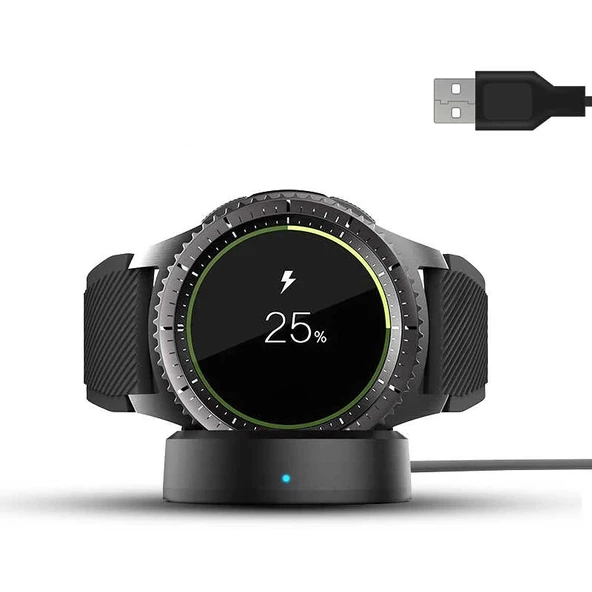 Gear S3 Uyumlu Usb Şarj Kablosu