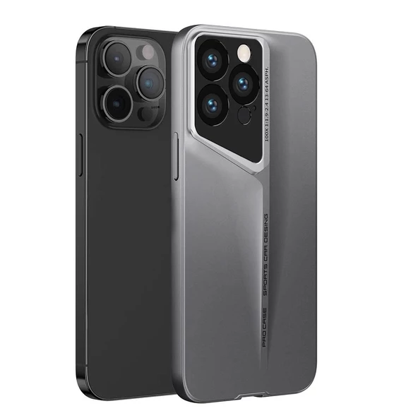 iPhone 15 Pro Max Kılıf Ultra İnce Kamera Korumalı Sert Rubber Uyumlu Procase Kapak