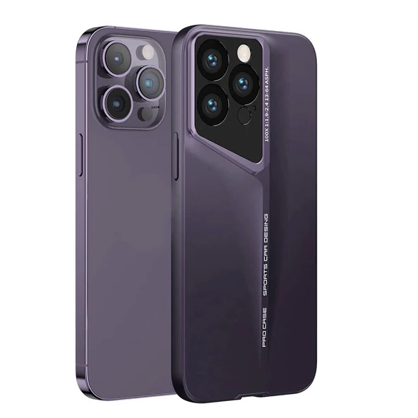 iPhone 14 Pro Max Kılıf Ultra İnce Kamera Korumalı Sert Rubber Uyumlu Procase Kapak