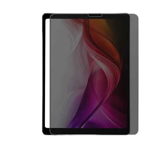 iPad Pro 12.9 2022 M2 Uyumlu Tablet Privacy Temperli Cam Ekran Koruyucu