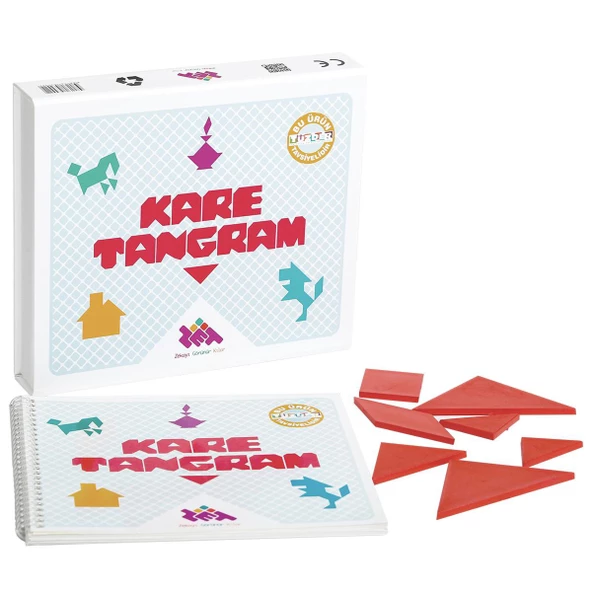 Çamlıca  Kare Tangram Akıl Oyunu  (1 adet)