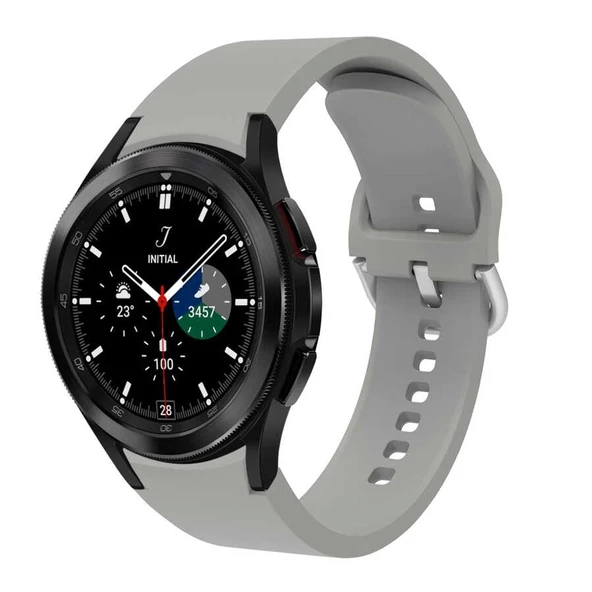 Samsung Watch 4 Classic 46mm Akıllı Saat Kordonu KRD-50 Silikon Kordon