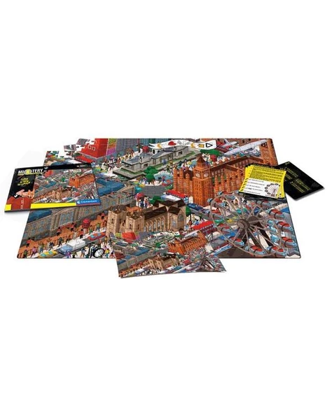 Clementoni Mixtery Puzzle Londra da Siber Saldırı 300 Parça 21717 - 3