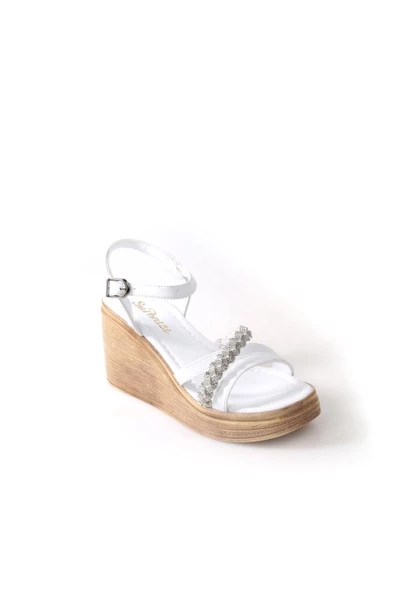 Papuçcity Sprs 02831 Dolgu Taban Kadın Sandalet - 6