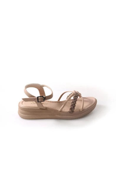 Papuçcity Sprs 02813 Kadın Günlük Sandalet - 2