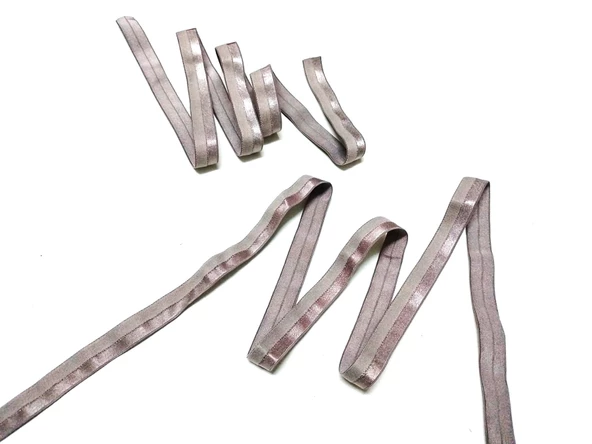 Hayal Sepeti Katlama Biye lastik - 1. KALİTE ANTRASİT RENKI PARLAK  eni 1,5cm Çamaşır Lastiği 5METRE - 4