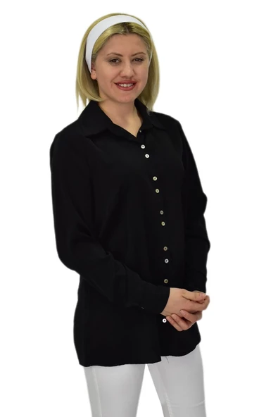 Kadın Uzun Kol Gömlek BGL-ST03719 - 8