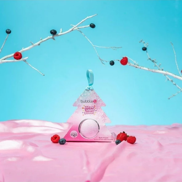 Bubble T Frozen Winter Berries Bath Fizzer 150 gr Banyo Topu - 2