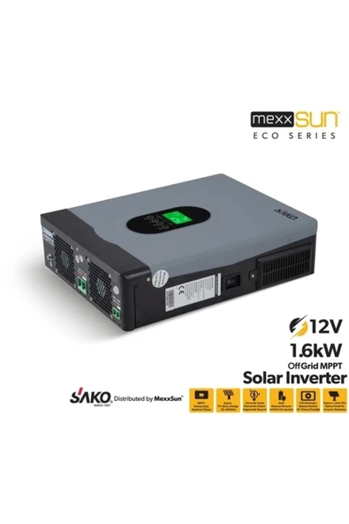 Sako E-sun 1.6 Kw 12 V Mppt Tam Sinüs Akıllı İnverter - Resim 6