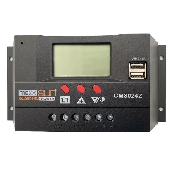 Mexxsun 30a Pwm Şarj Regülatörü 12/24v - 2