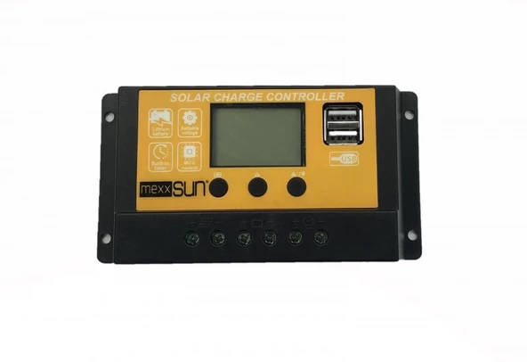 Mexxsun 10a Pwm Şarj Regülatörü 12/24v At10 - 2