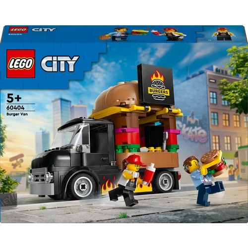 LEGO City 60404 Hamburger Kamyonu (194 Parça) - Resim 10