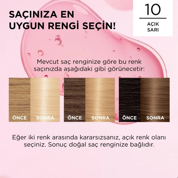 L’oréal Paris Excellence Creme 10 Açık Sarı Saç Boyası - Resim 7