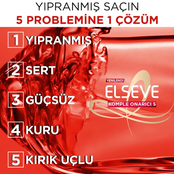 L'Oréal Paris Elseve Komple Onarıcı 5 Yapılandırıcı Bakım Şampuanı 360 ml - 10