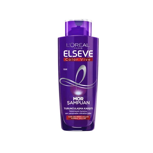 L'Oréal Paris Elseve Turunculaşma Karşıtı Mor Şampuan 200ml - 3