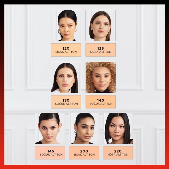 L'oréal Paris Infaillible 32H Fresh Wear C Vitaminli Fondöten - 125 Natural Beige - 6