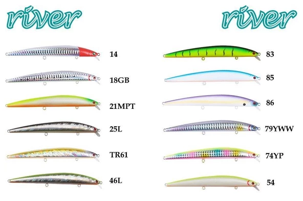 River Treble Devil 125F 12.5 Cm 14.5 Gr 0.3-0.6mt ürün görseli 1