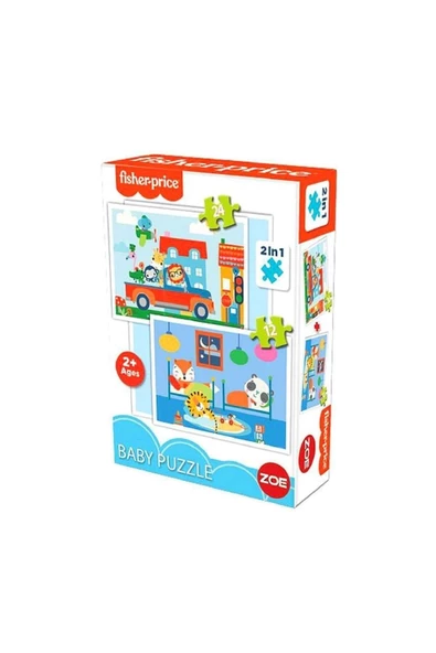 Fisher Price Baby Puzzle 2in1 Bebek Yapboz