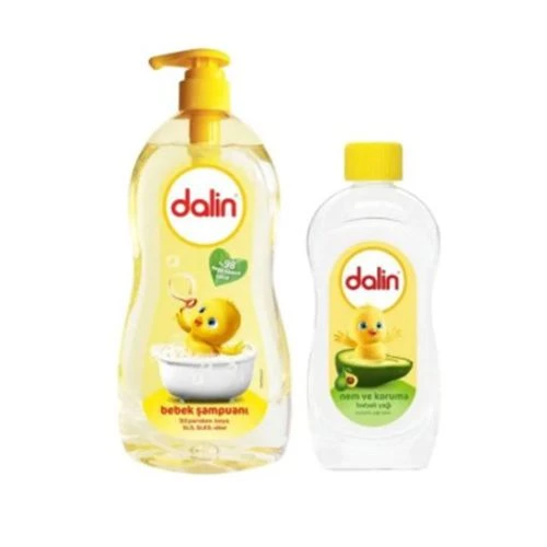 Dalin Klasik Bebek Şampuanı 700 ml+ Nem ve Koruma Yağı 100 ml