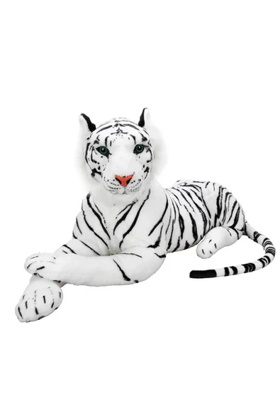 Beyaz Kaplan 60cm. Peluş ile Sevgiyi Kucaklayın! - 2