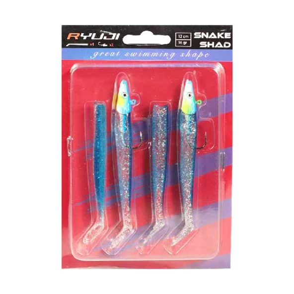 Ryuji Snake Shad Sandeel Silikon Yem 12cm 16g - 5