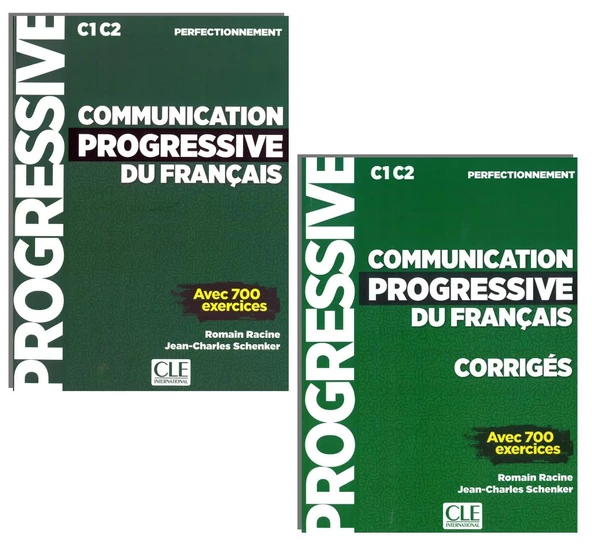 Communication progressive du français C1 C2 Avec 700 exercices  Livre + Corriges + Audios