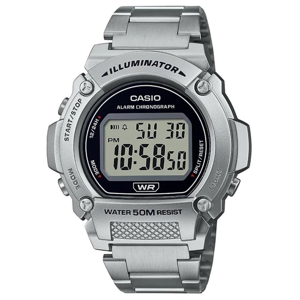 Casio Digital W-219HD-1AVDF Erkek Kol Saati