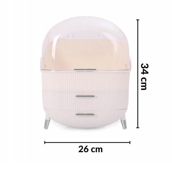 Piev House By House Çok Satan Süper 3 Lü Set Bir Arada Takı Fırçalık Makyaj Organizer - 5