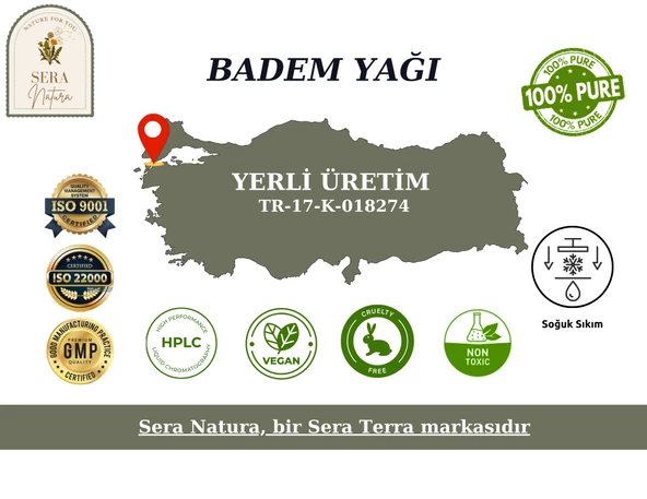 Badem Yağı 30 ml. %100 Saf - 5
