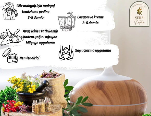 Badem Yağı 30 ml. %100 Saf - 6