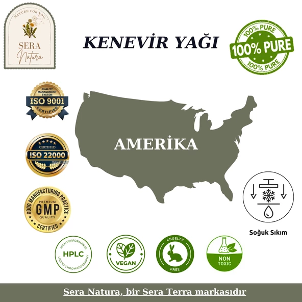 Kenevir Yağı 20 ml. %100 Saf - 3