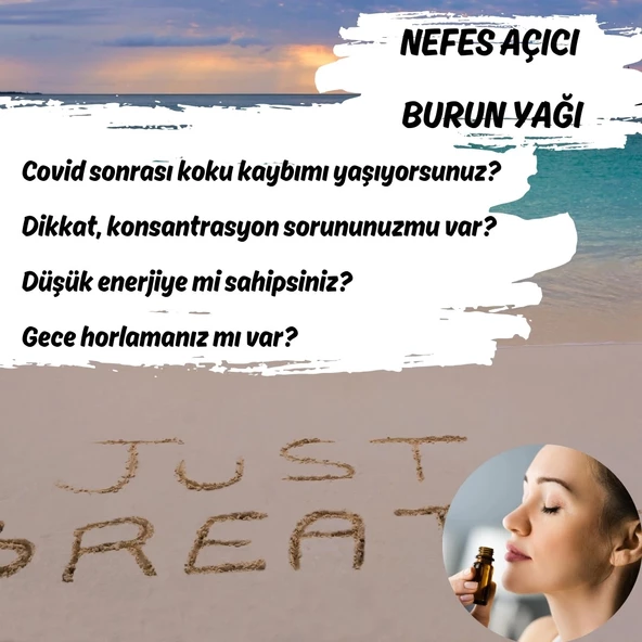 Breathe Relax Nefes Açıcı Burun Yağı %100 Saf 10 ml. - 3