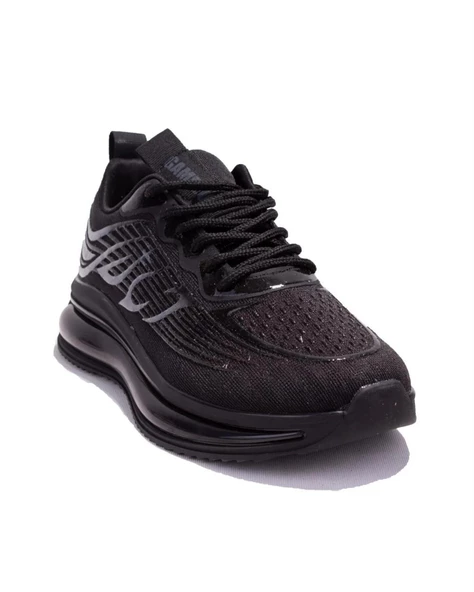 Gamelu Apple Erkek Siyah Günlük Spor Ayakkabı - Resim 4