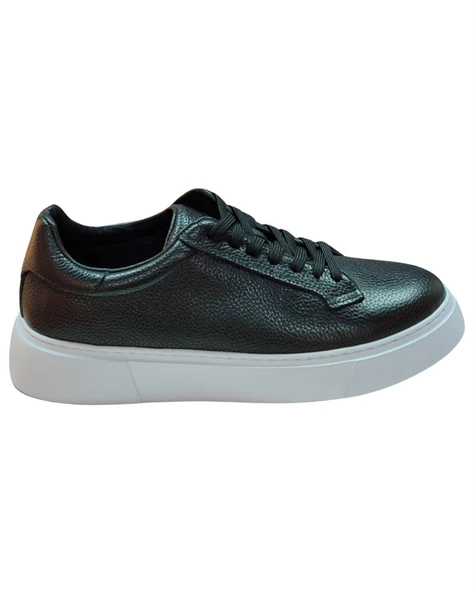 Footcap 2905 Mr Erkek (39-45) Siyah Deri Günlük Ayakkabı