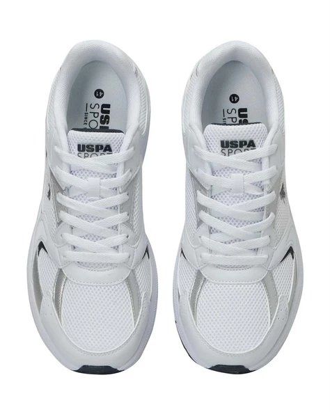 U.s. Polo Assn. Felix 4Fx Erkek Beyaz-Lacivert-Gri Sneaker Ayakkabı - 6