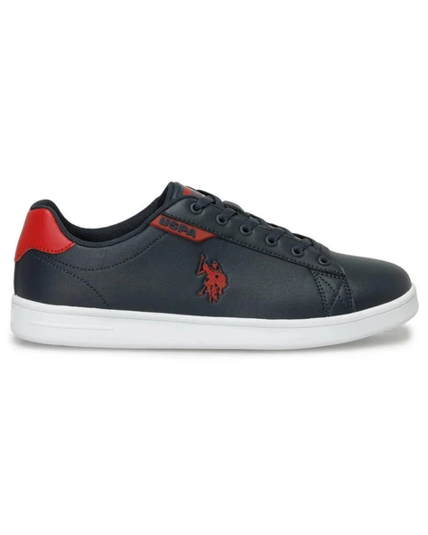 U.s. Polo Assn. Costa 4Fx Erkek Lacivert-Kırmızı Sneaker Ayakkabı - 2